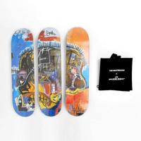 Jean-Michel Basquiat (After) Skateboard Decks, Set of 3 - Sold for $1,187 on 04-11-2015 (Lot 367).jpg